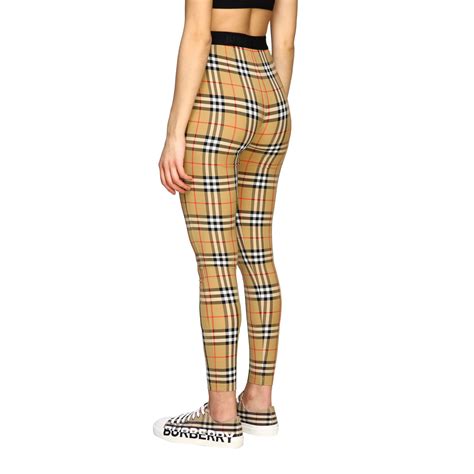 burberry cotton pants|burberry leggings.